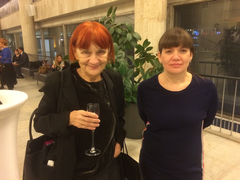 Art historians Eha Komissarov and Anna Romanova